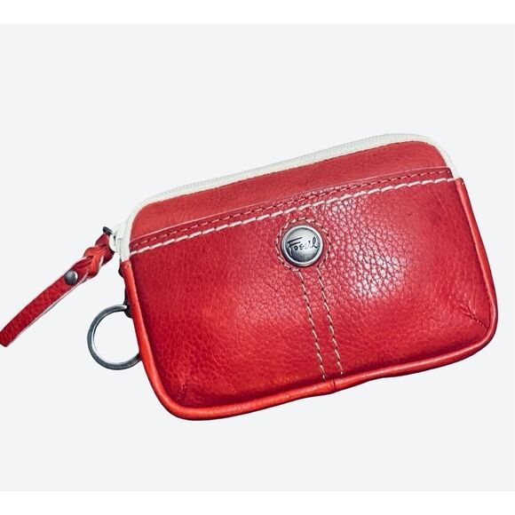 Fossil Leather Coin Purse NWOT - Picture 1 of 6